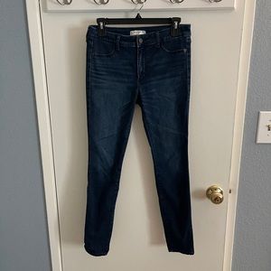 Dark wash Abercrombie jeans